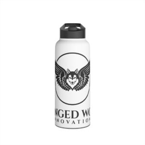 black-white-stainless-steel-water-bottle-standard-lid